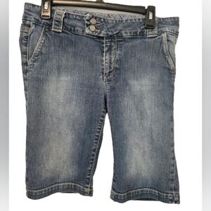 Paige Y2K Sweetzer Bermuda Jean Shorts Vintage Women's Size 31